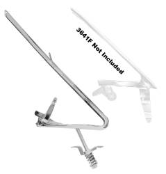 65-66 Mustang Vent Window Trim Left Hand with Pivot