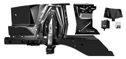67-68 Mustang Shock Tower and Apron Kit Right Hand / Passenger Side