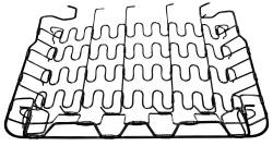 65-70 Mustang Seat Front Bottom Spring