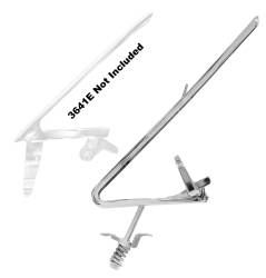 65-66 Mustang Vent Window Trim Right Hand with Pivot