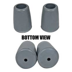 65-69 Mustang Sun Visor Arm End Rubber Cap 2 Piece