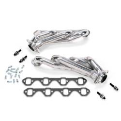BBK Performance - 79 - 93 Mustang 351W Swap, BBK Shorty Exhaust Headers, SIlver Ceramic - Image 3
