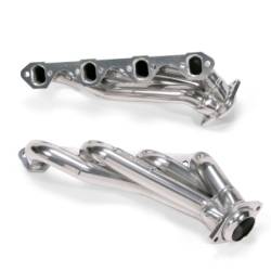 BBK Performance - 79 - 93 Mustang 351W Swap, BBK Shorty Exhaust Headers, SIlver Ceramic - Image 2