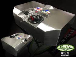 71-73 Mustang Stainless Steel Fabricated Fuel Tank, 22 Gallon