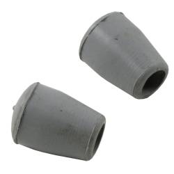 65 - 69 Mustang Reproduction Sunvisor Tips Without Inside Rib