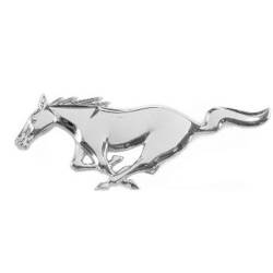68 Mustang Grille Horse Emblem With Retainers