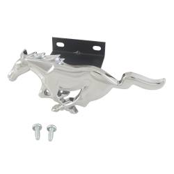 94 - 04 Mustang Grille Horse Emblem Stock Size Chrome