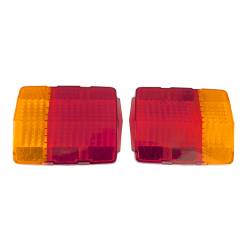 65 - 66 Mustang Amber Tail Light Lens