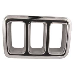 70 Mustang Tail Light Bezel Reproduction with Hardware