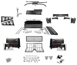 65-66 Mustang Coupe to Fastback Fold Down Seat Rear Interior Kit