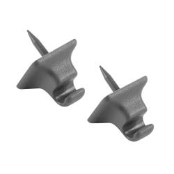 85 - 04 Mustang Smoke Gray Sun Visor Retainer Hook