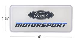 Mustang 2 Color Acrylic Dash or Trunk Emblem