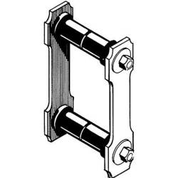 65 - 73 Mustang Rear Spring Shackle Kit