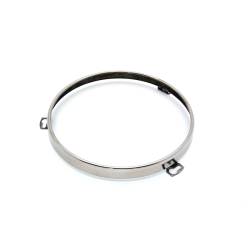 65 - 73 Mustang Polished Stainless Steel Headlight Bulb Retainer Ring
