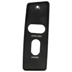 87 - 93 Mustang Window & Door Lock Switch Plate RH