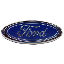 83 - 93 Mustang Correct Blue Trunk Emblem With Adhesive
