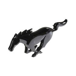 10 - 14 Mustang Grille Emblem Black Chrome
