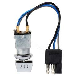 65 - 67 Mustang Fog Light Switch with Correct Knob & Bezel