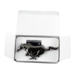 94 - 04 Mustang Grille Emblem & Bracket Assembly Gloss Black