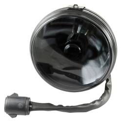 87 - 93 Mustang Fog Light Assembly with Bulb Smoked Euro Glass