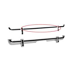 73 Mustang Rear Bumper Center Rubber Strip with Nuts